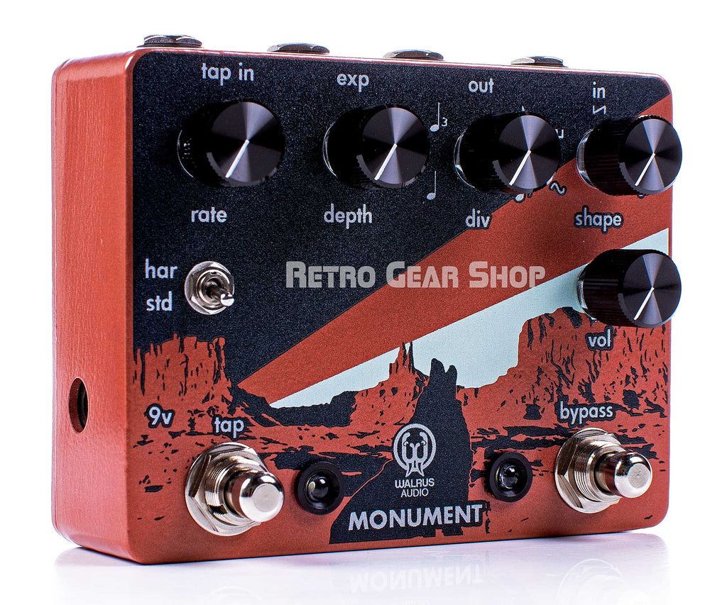 Walrus Audio Monument Harmonic Tap Tremolo Effect Pedal