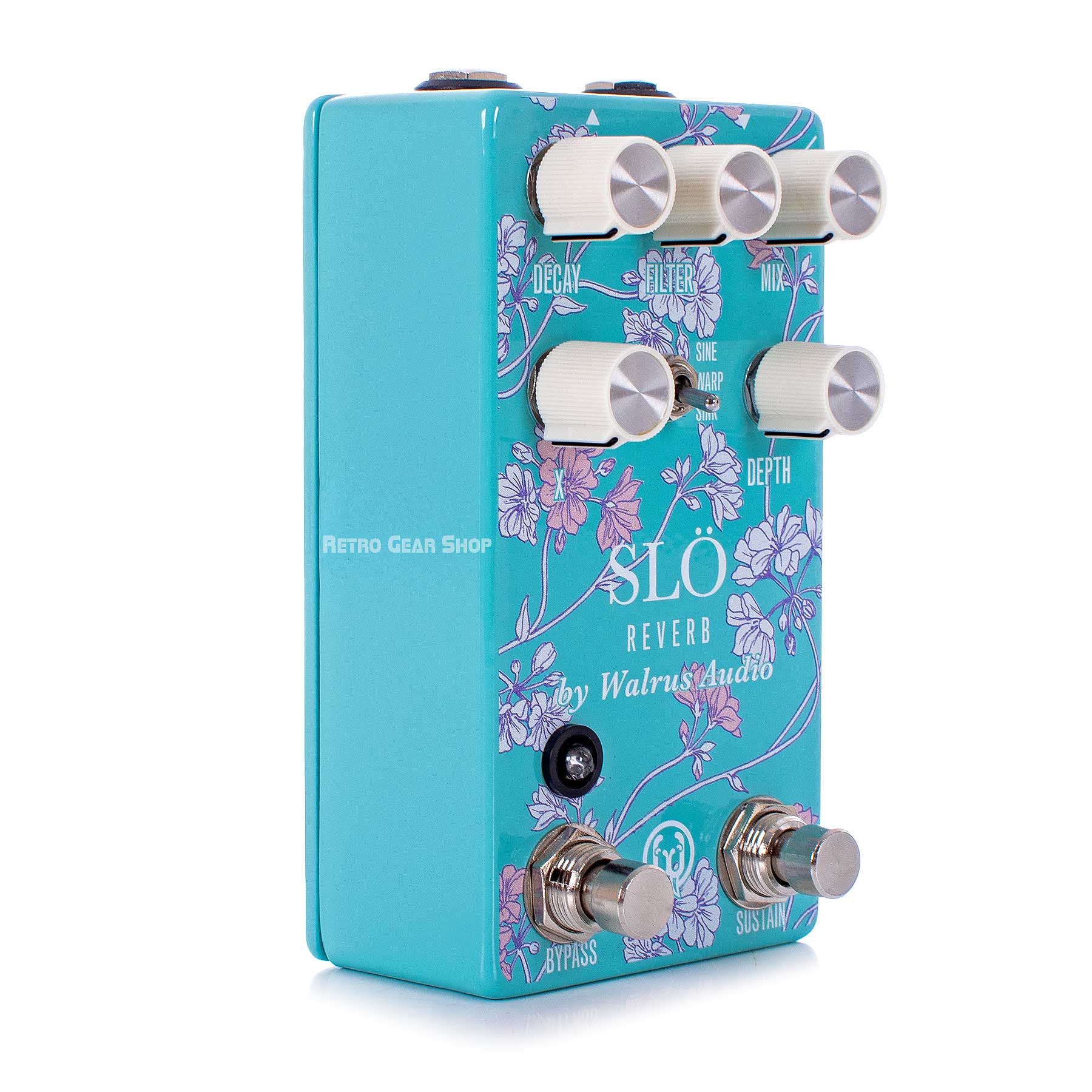 Walrus Audio Slo Floral Limited Edition Multi Texture Reverb Guitar Effect Pedal