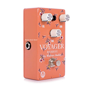 Walrus Audio Voyager Floral Series Overdrive Preamp Guitar Effect Pedal