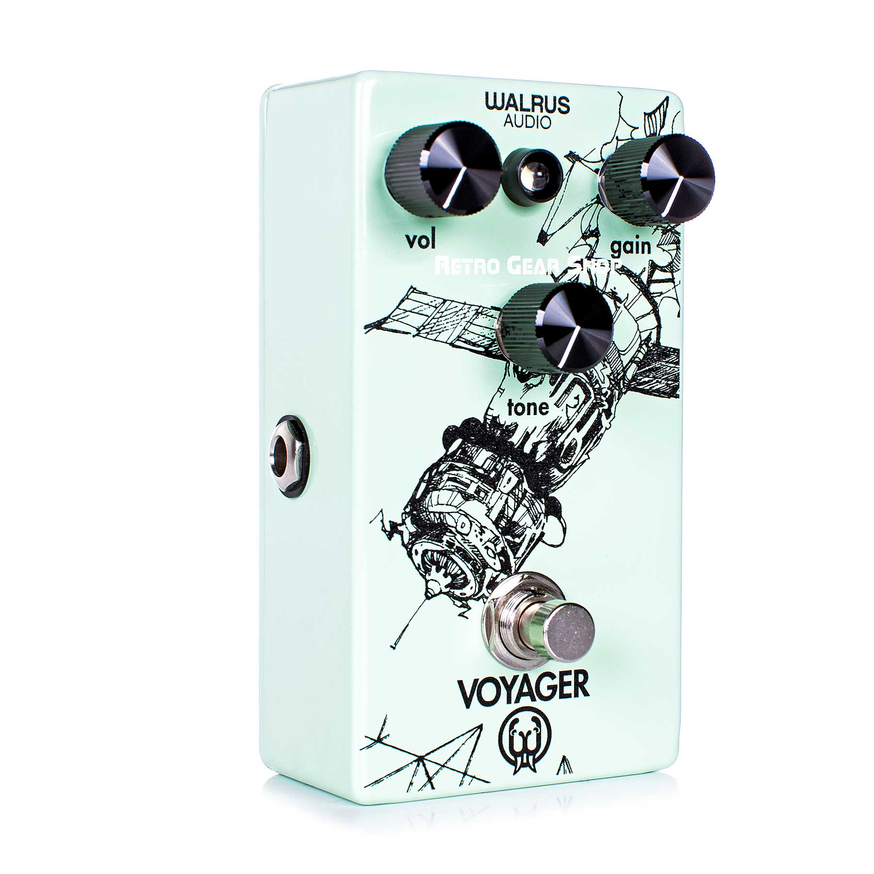 Walrus Audio Voyager Preamp Overdrive Guitar Effect Pedal – Retro