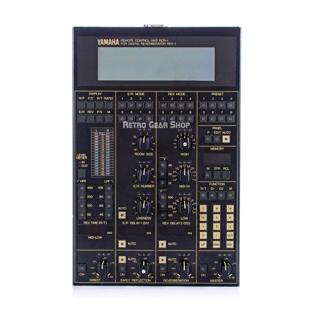 Yamaha Rev-1 Reverb RCR-1 Remote Top