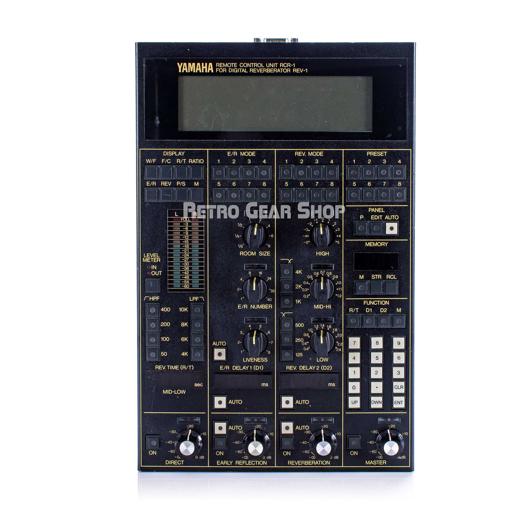 Yamaha RCR-1 Remote Rev1 Reverb Top