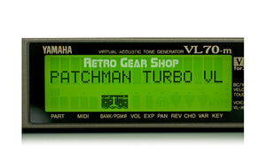 Yamaha VL70-m Patchman Turbo Chip Screen
