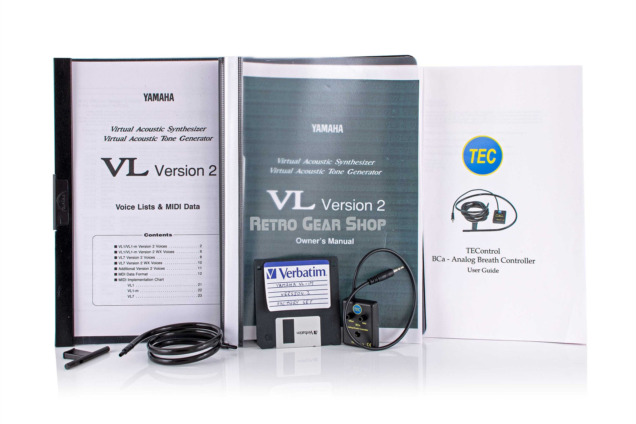 Yamaha VL1-m V2 Manuals TEC BCa Controller