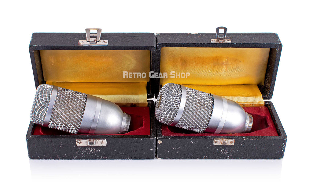 AKG WSW D-17 Pair Cases Open