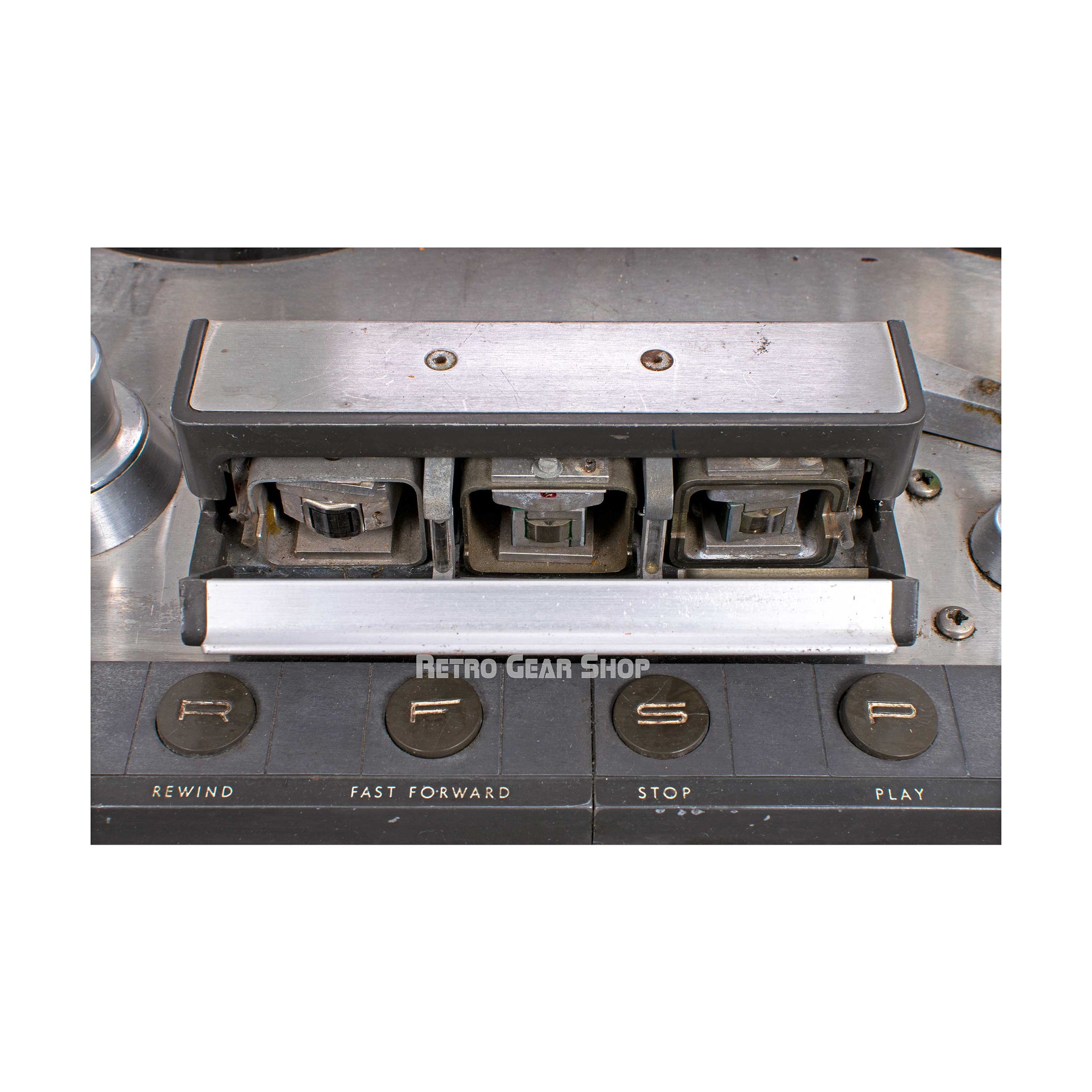 Ampex AG-350 1/4" Mono Tape Machine Heads Headstack