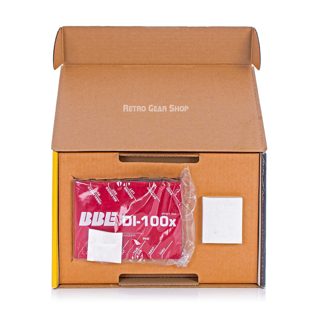 BBE DI-100x Direct Box Sonic Maximizer Box Open