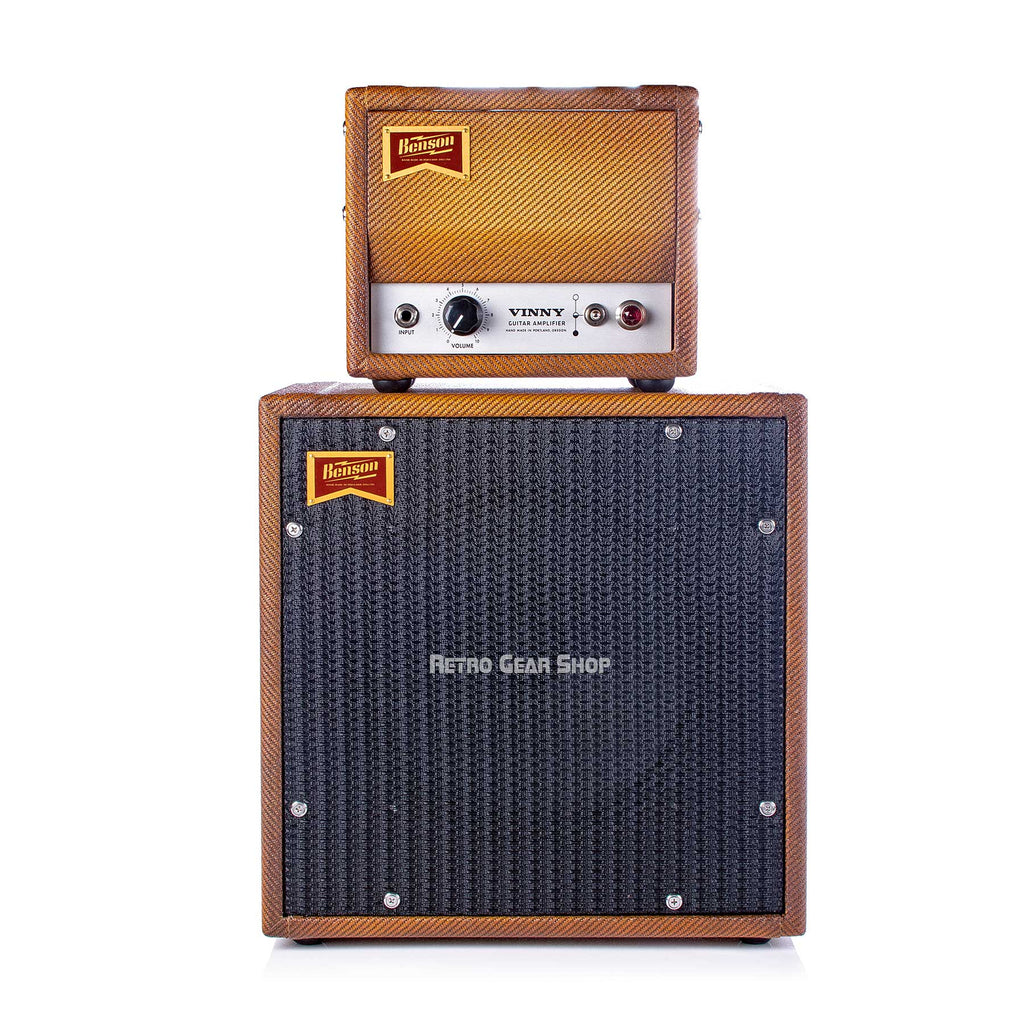 Benson Amps Vinny 1 Watt Head Bourbon Burst Finish Cab