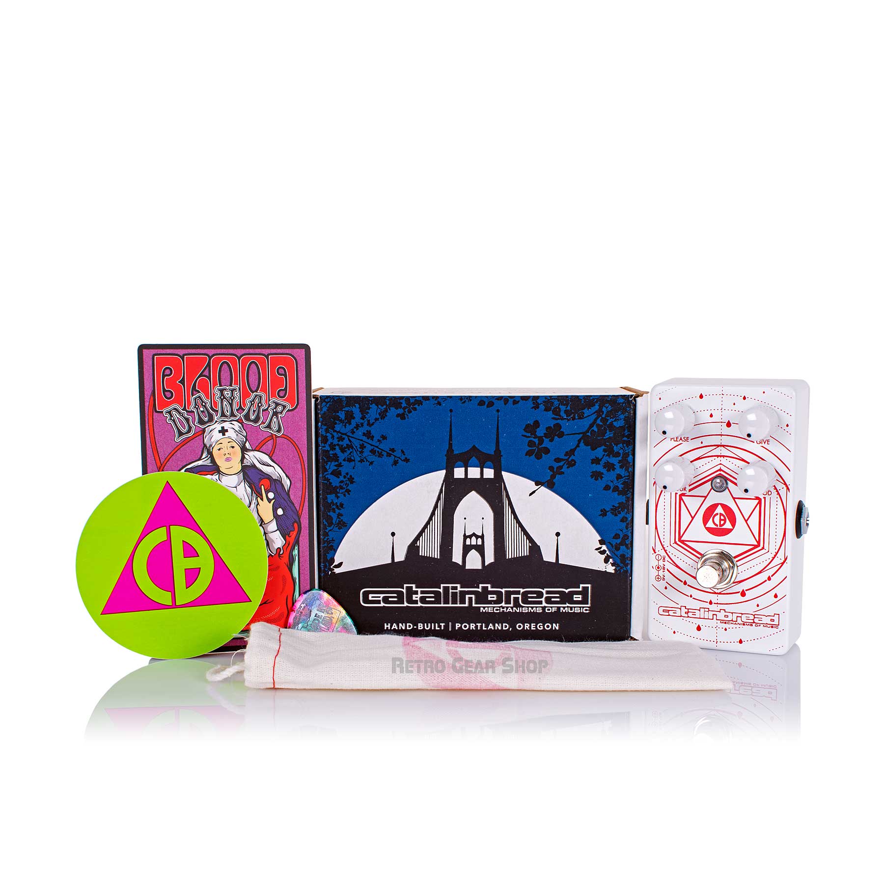 Catalinbread Blood Donor Limited Edition White– Retro Gear Shop