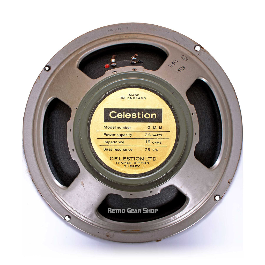 Celestion 12 Inch Speaker Rear
