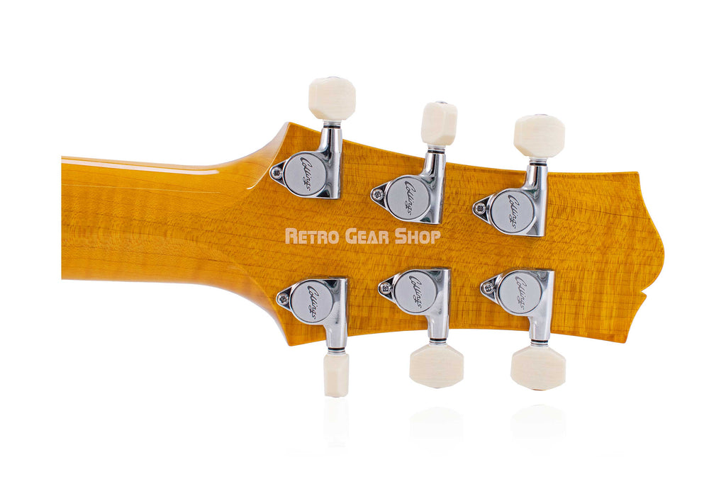 Collings Guitars 360 LT Aged White Headstock Bottom