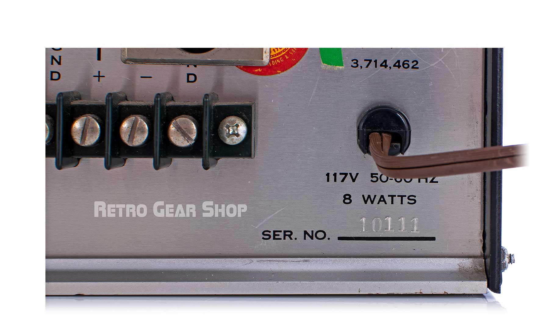 dbx 160VU Stereo Pair Serial Number