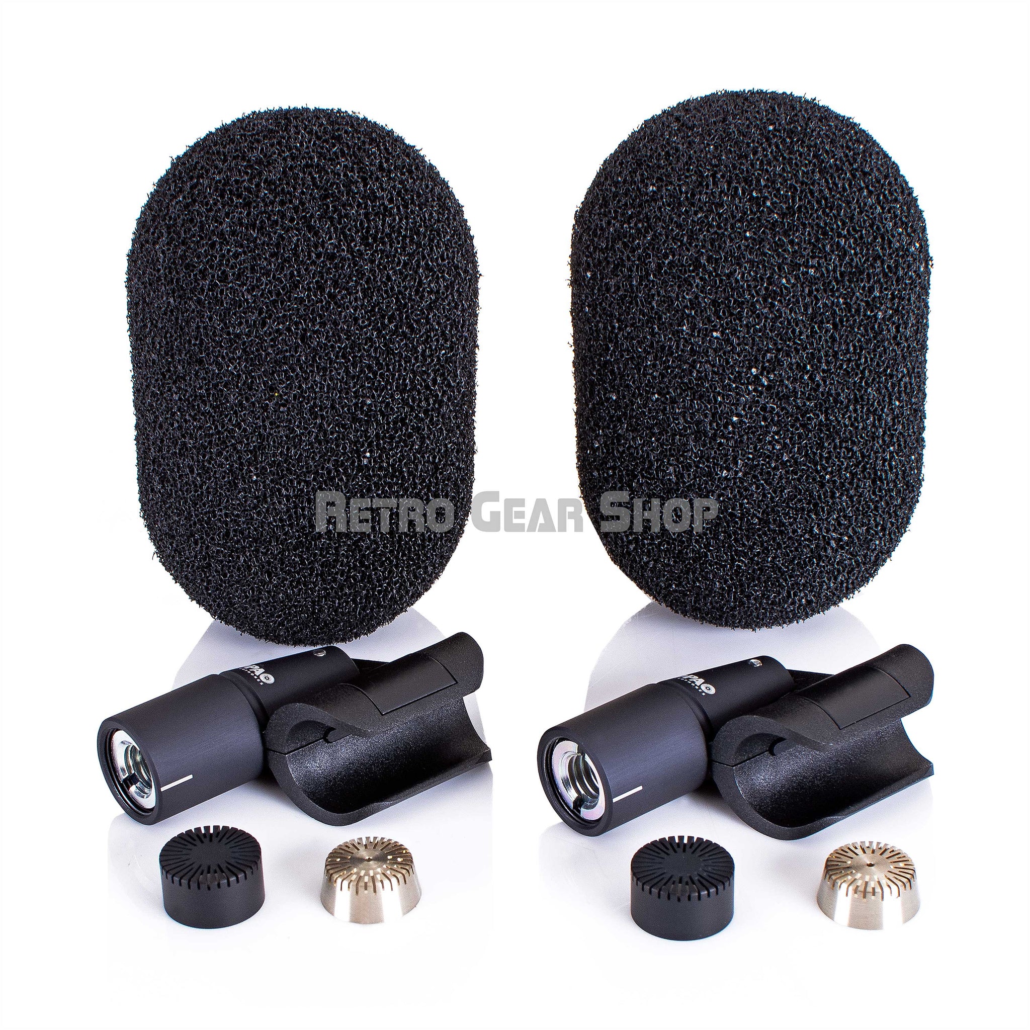 DPA Microphones ST 4006A Pair Windscreens Clips Capsules