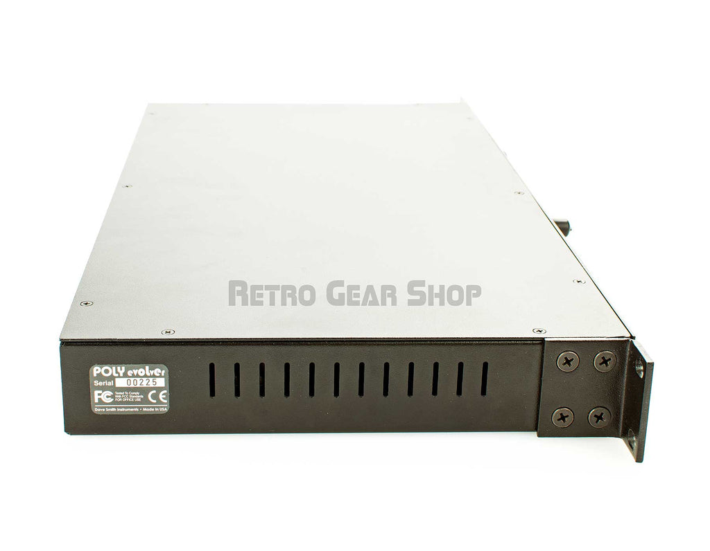 Dave Smith Instruments Poly Evolver Rack Left Serial Number