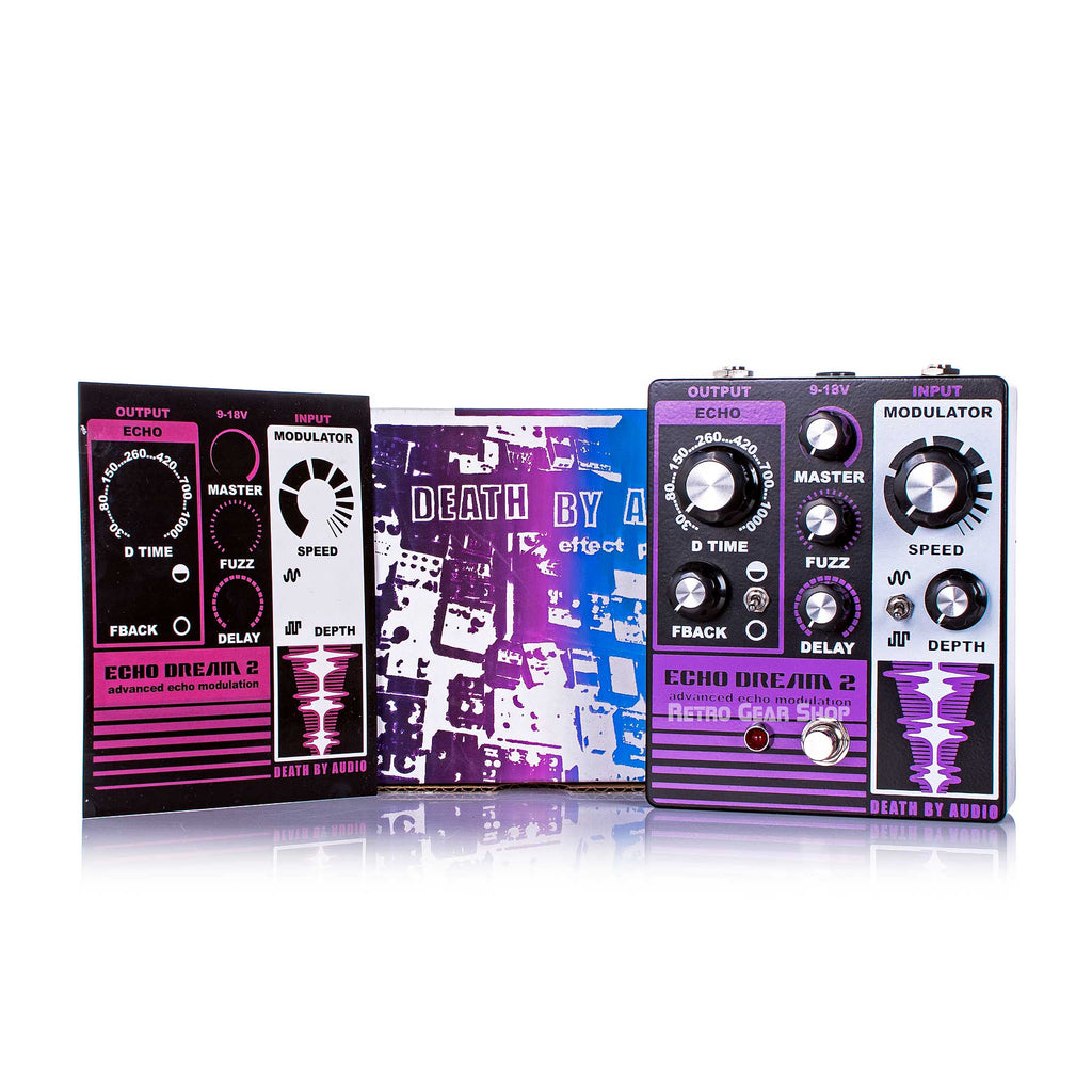 echo dream pedal Death By Audio Echo Dream 2 Delay