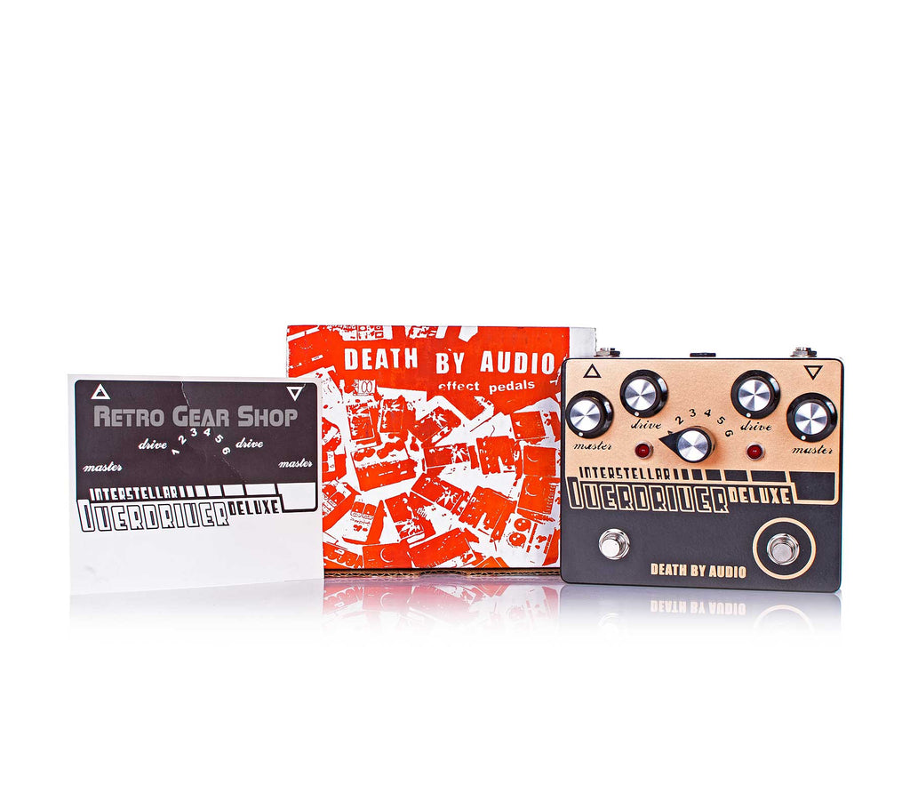 Death By Audio Interstellar Overdriver Deluxe Box Manual Extras