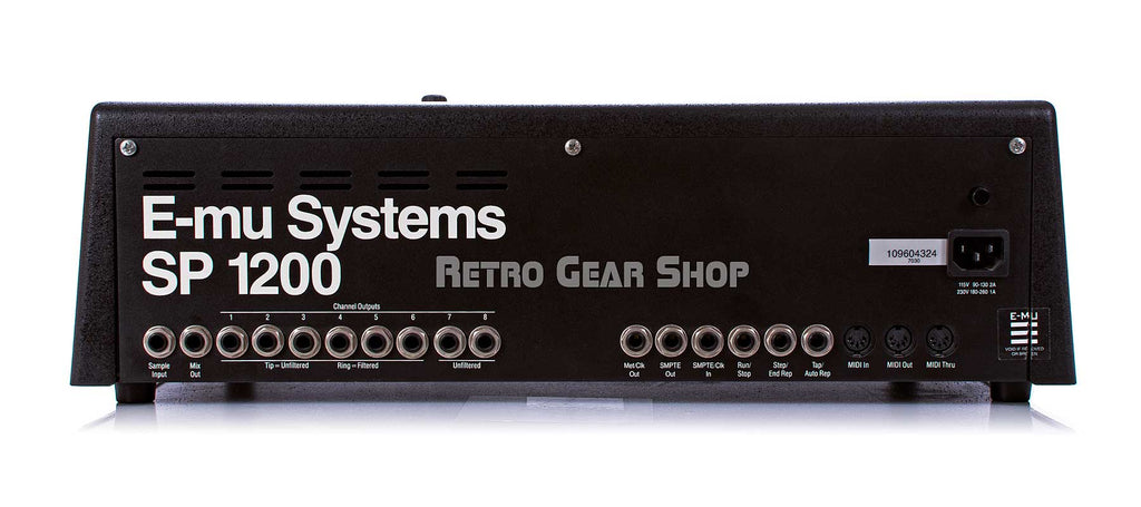 E-Mu SP-1200 Reissue Rear