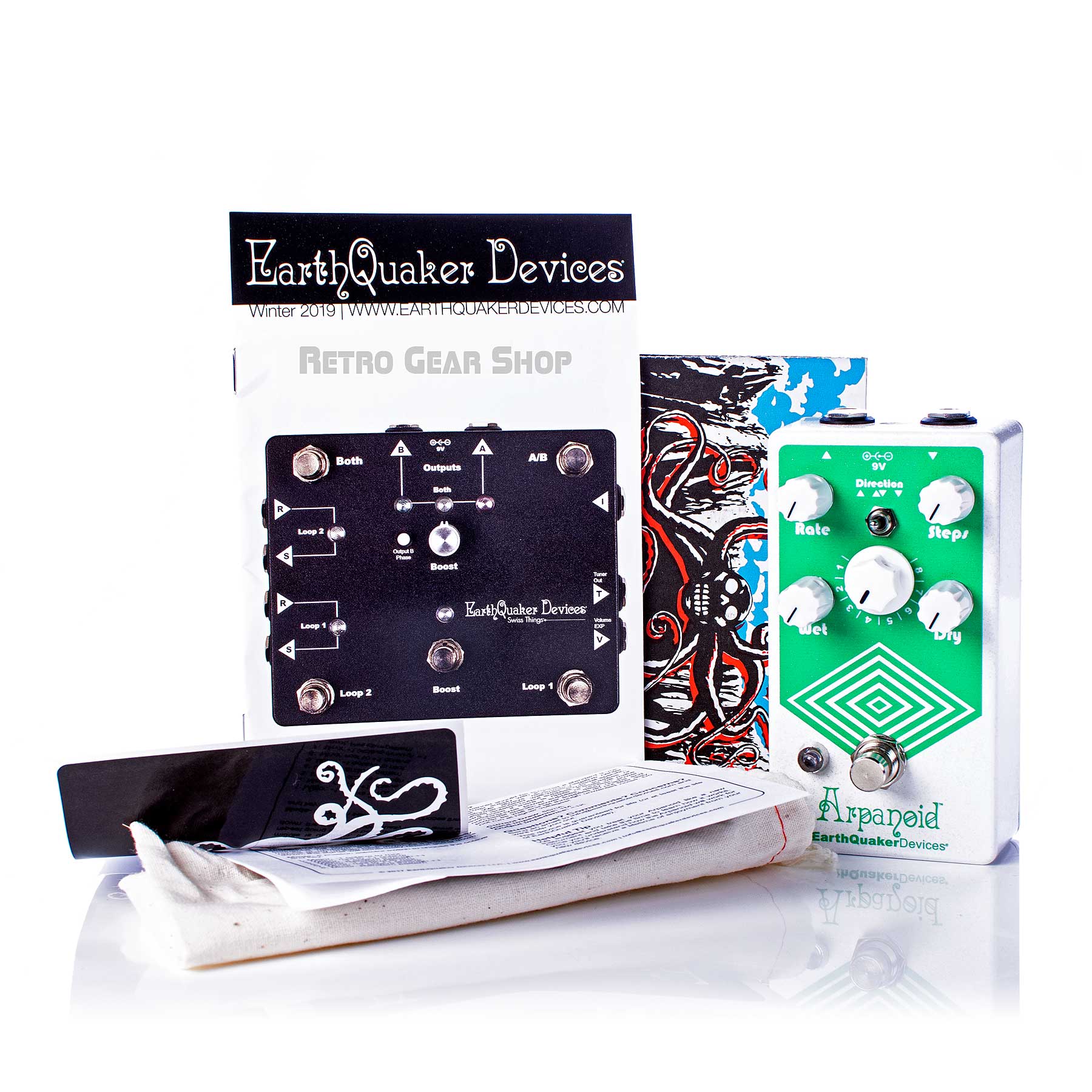 EarthQuaker Devices Arpanoid V2 Box Manual Extras