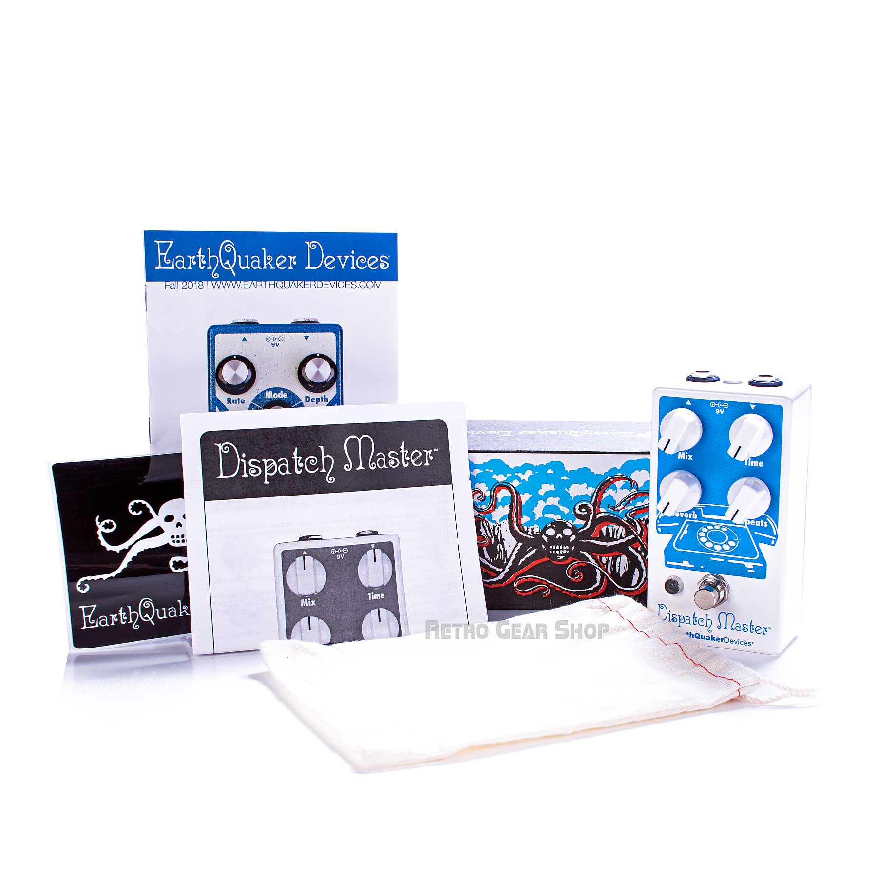 EarthQuaker Devices Dispatch Master V3 Reverb Delay Effect Pedal