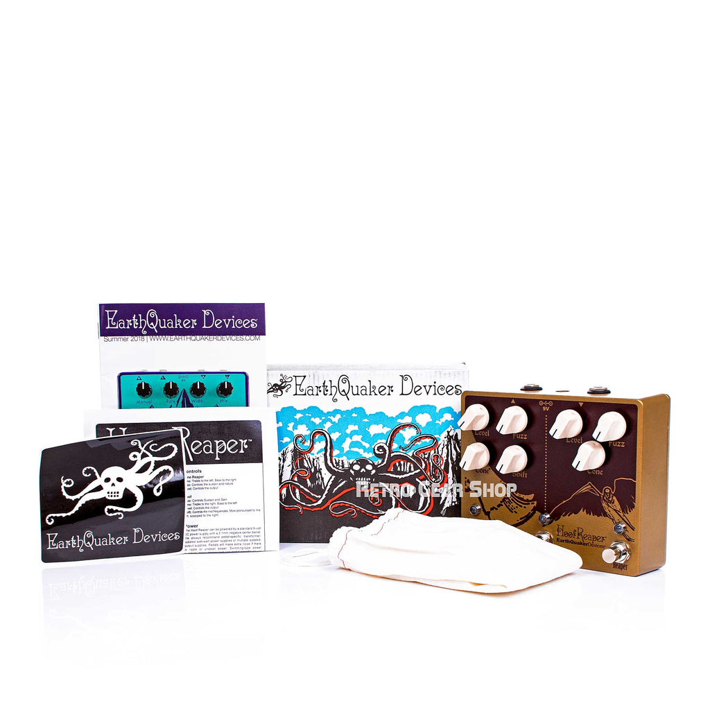 EarthQuaker Devices Hoof Reaper V2 Dual Octave Fuzz Guitar Effect– Retro Gear Shop