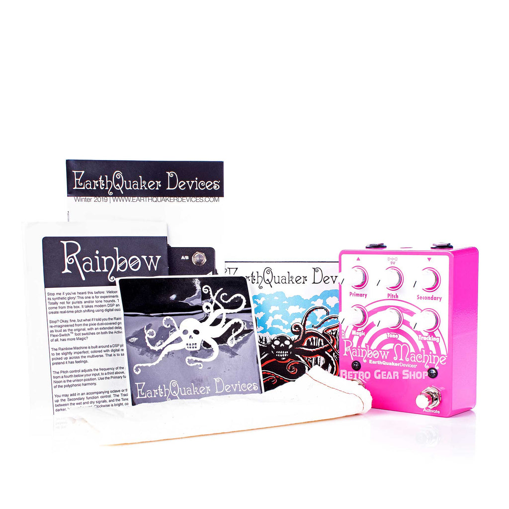 EarthQuaker Devices Rainbow Machine Box Manual Extras