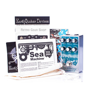 Earthquaker Devices Sea Machine V3  Box Manual Extras