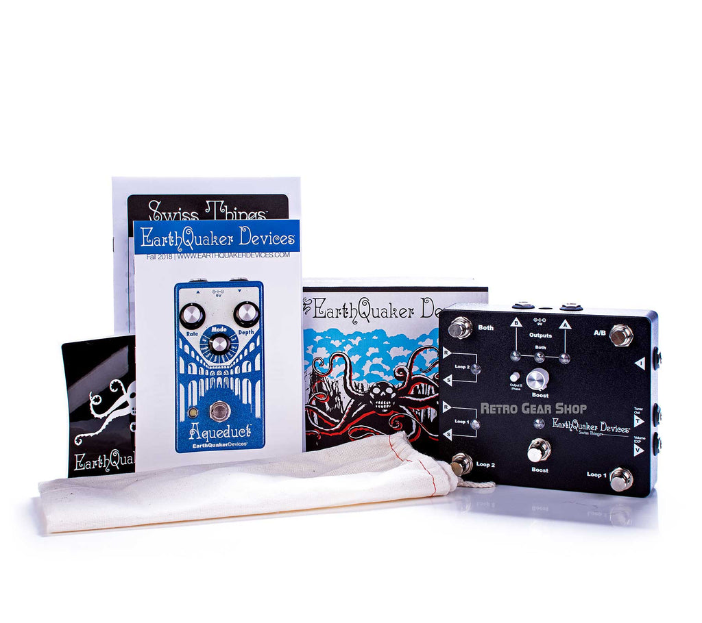 EarthQuaker Devices Swiss Things - Riconciliatore per pedaliera per effetti per chitarra EarthQuaker Devices Swiss Things - Riconciliatore per pedaliera per effetti per chitarra