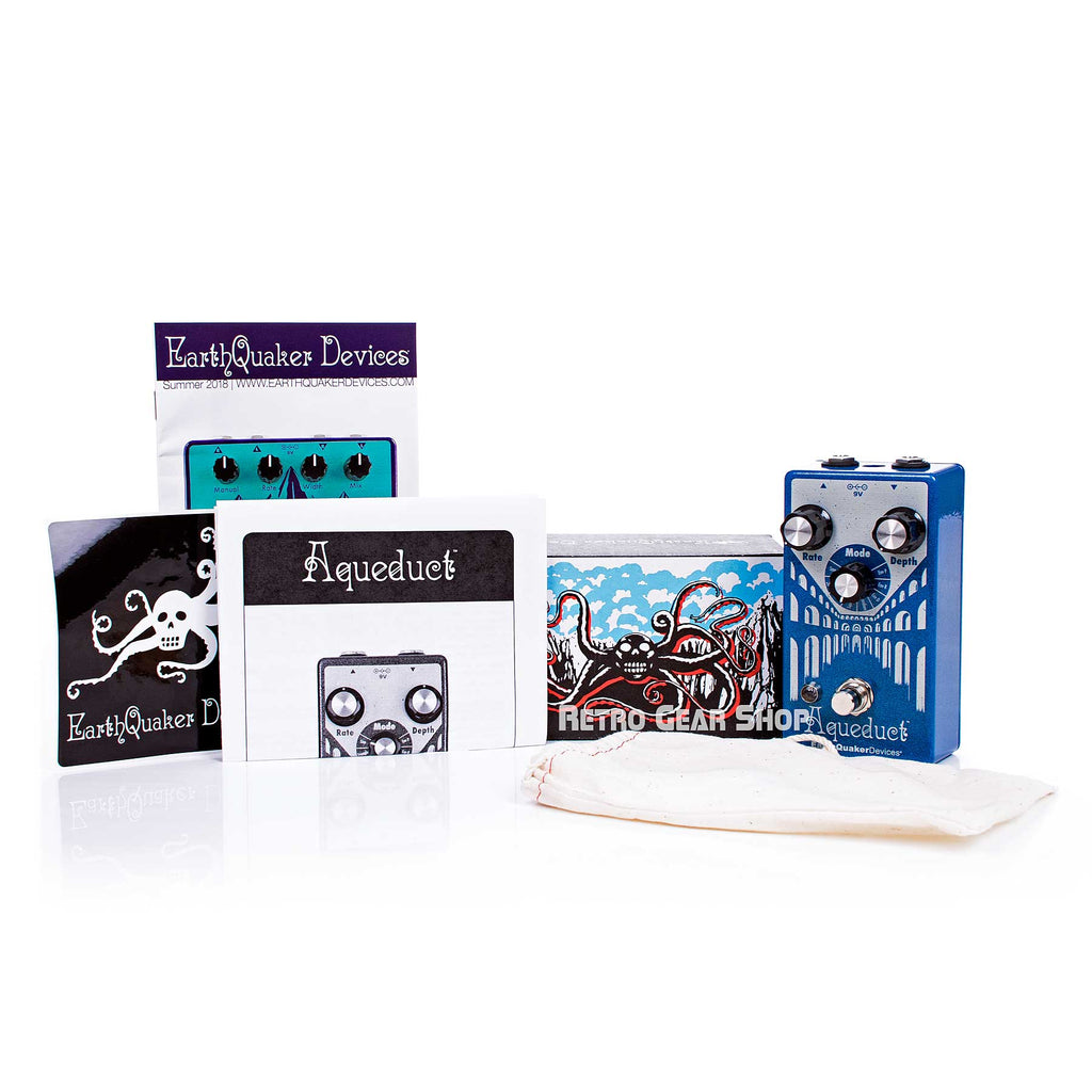 EarthQuaker Devices Aqueduct Box Manual Extras