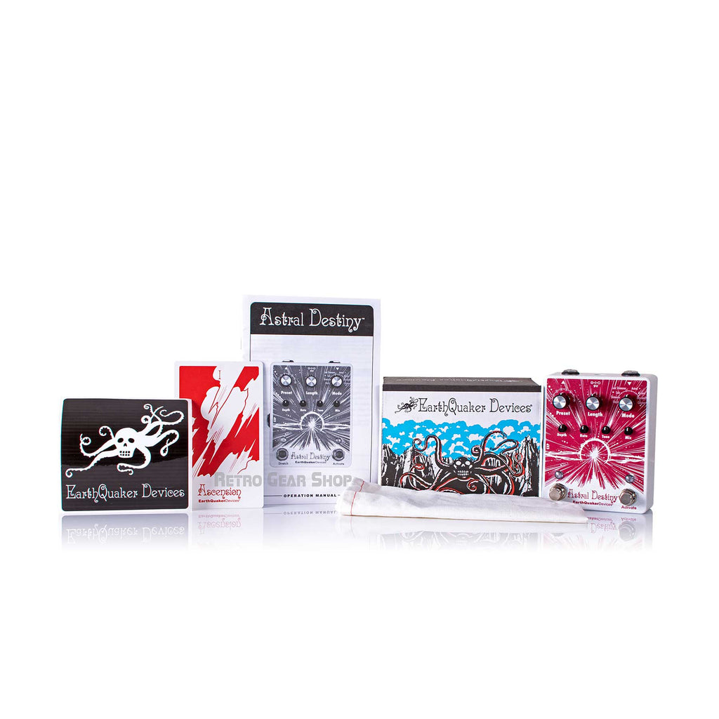 EarthQuaker Devices Astral Destiny Box Manual Extras
