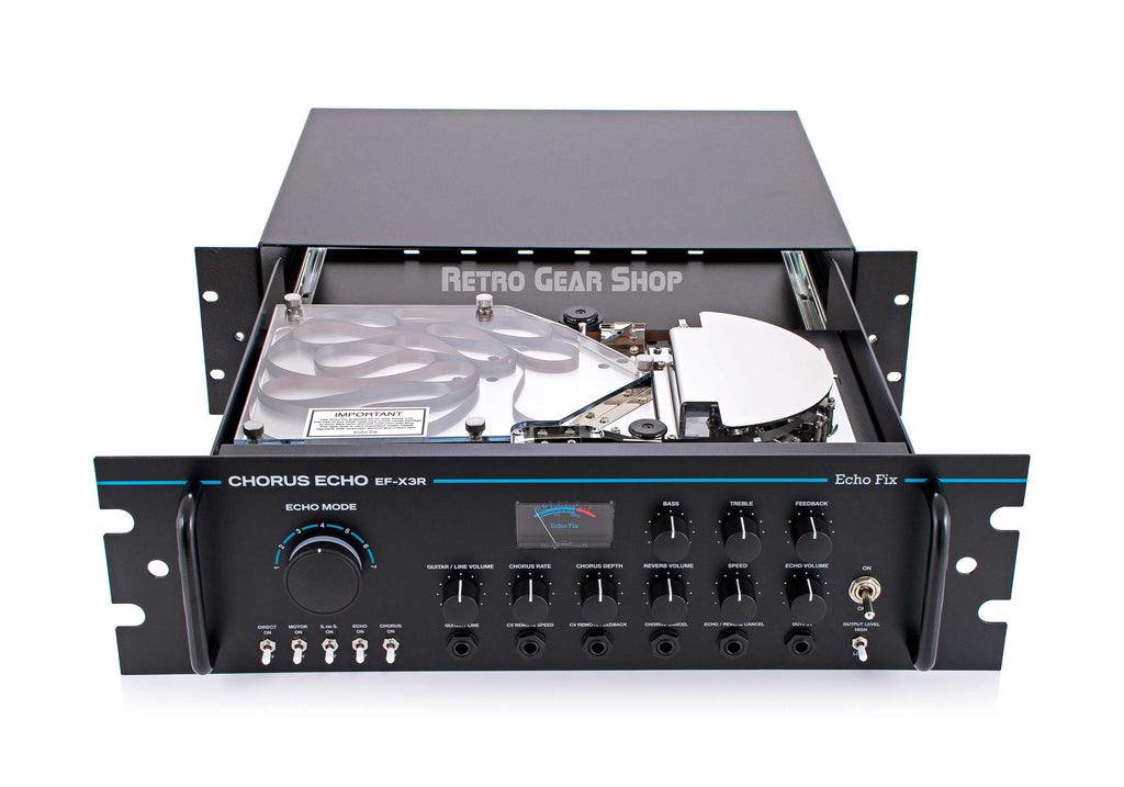 Echo Fix EF-X3R Chorus Echo Reverb Rackmount Delay Effect EF3XR