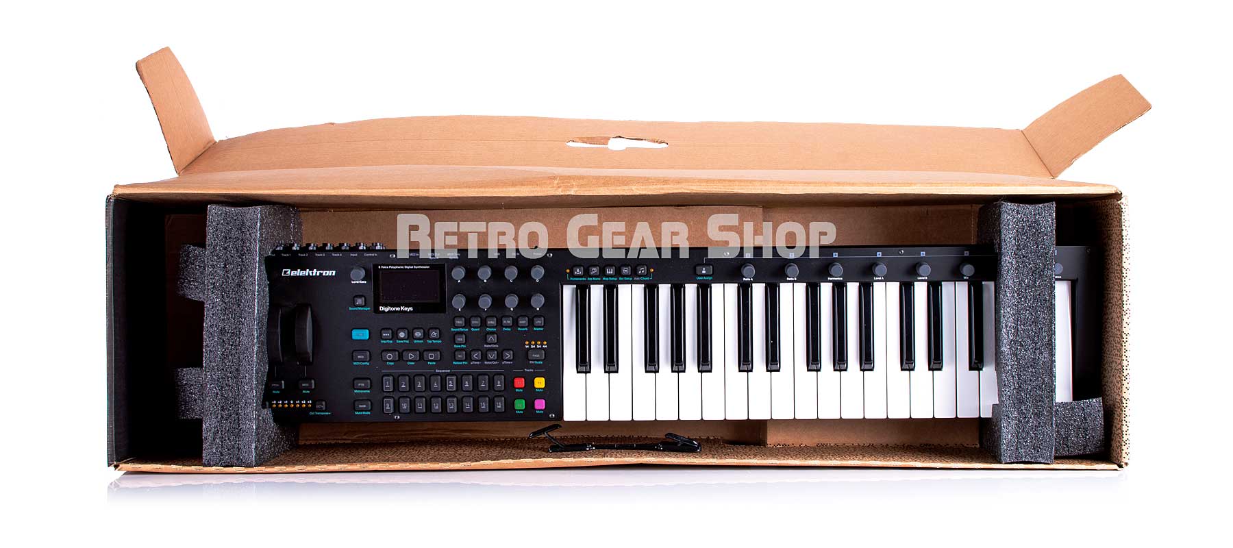 Elektron Digitone 37 Key 8 Voice Digital Synthesizer Midi Keyboard