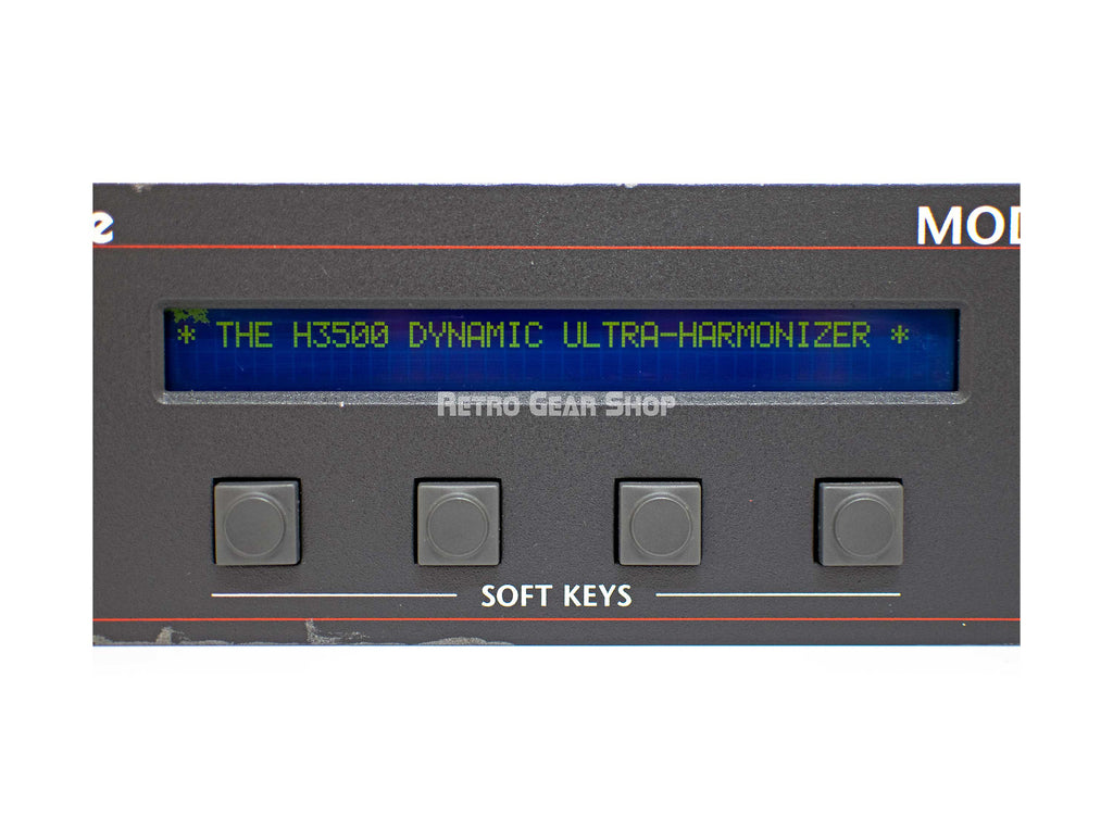 Eventide 3500 DFX Sampling Screen