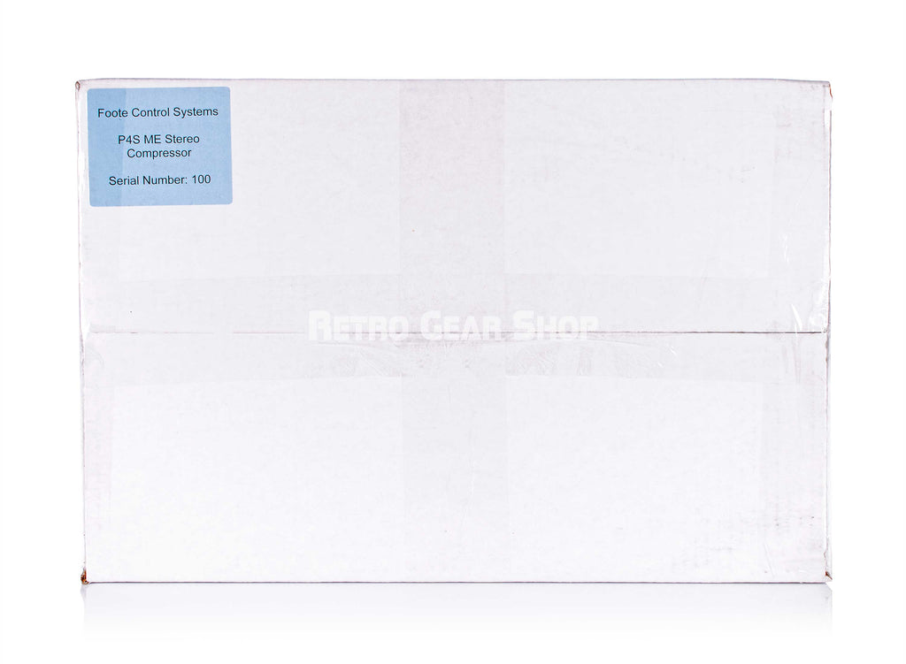 Foote Control Systems P4S ME Box