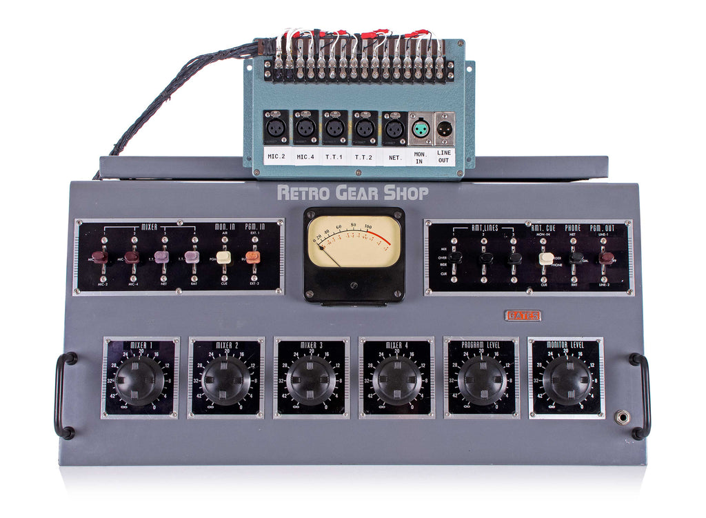 Gates 52-CS MO-3388 Studioette Tube Mixer Console Vintage Rare Restored