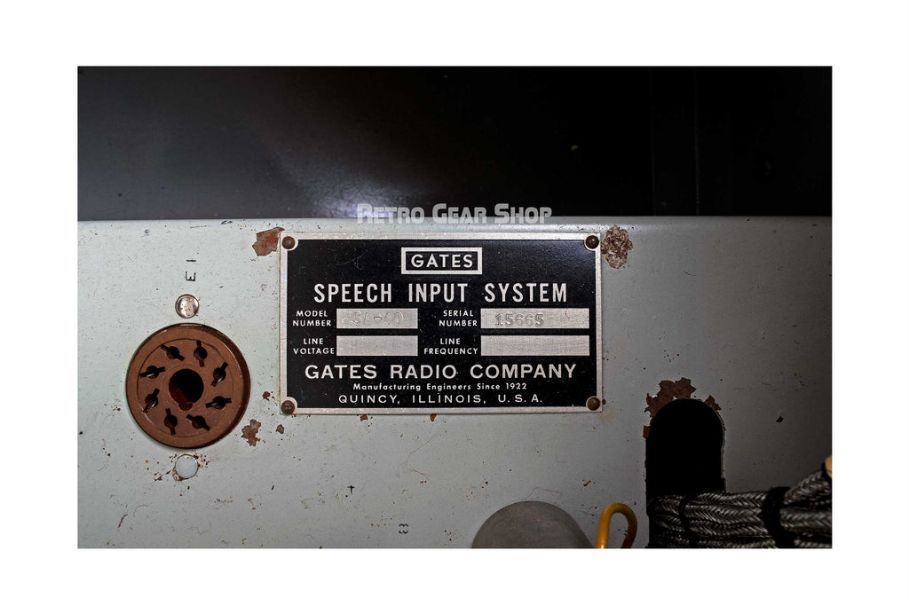 Gates SA-40 Console Badge