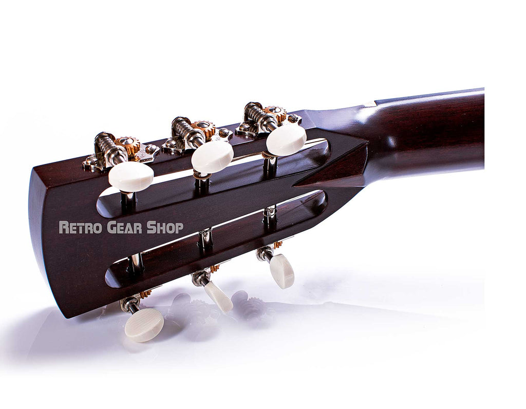 Huss & Dalton OO-SP Custom Headstock Tuners Rear