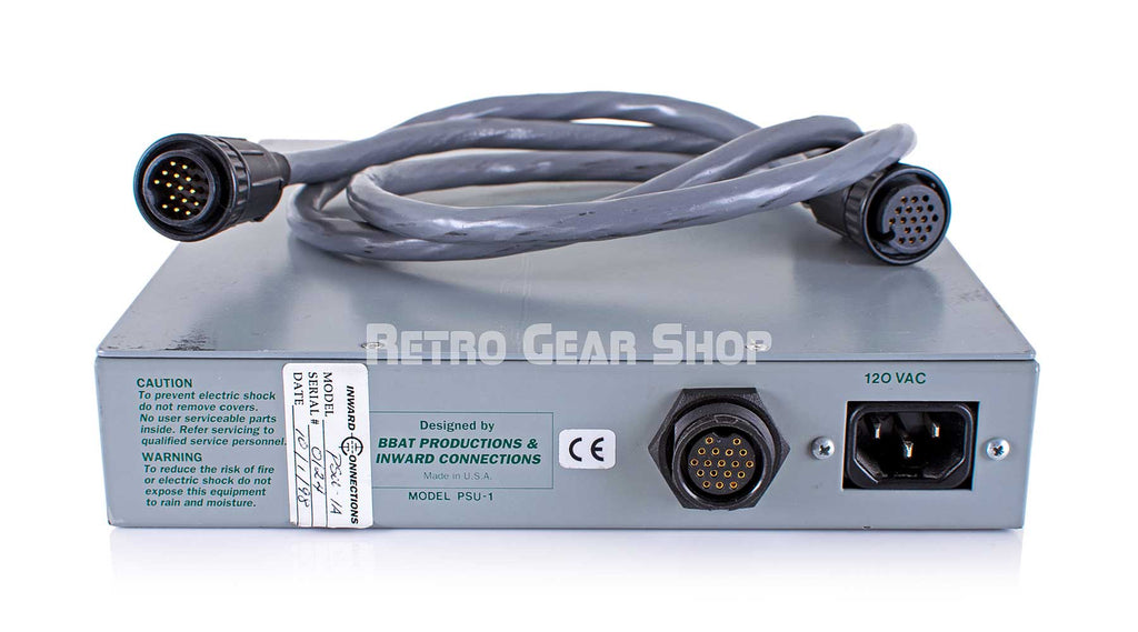 Inward Connections VRC-1A VacRac 4000 Power Supply Rear