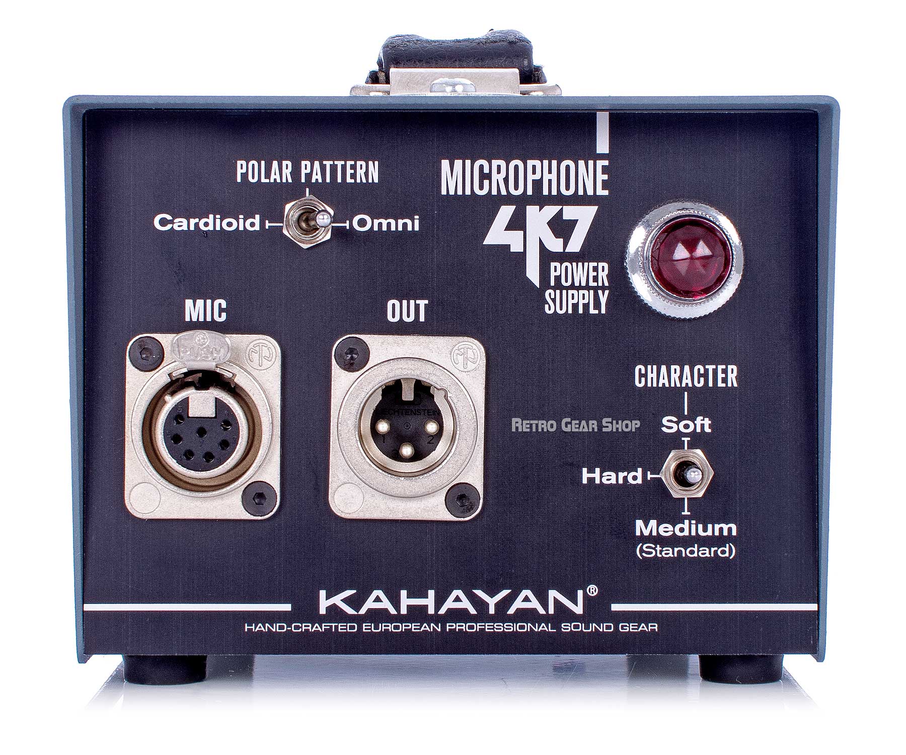 Kahayan 4K7 Microphone Power Supply Rear