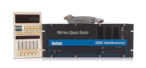 Lexicon 224X Serviced Larc Remote Digital Reverb Effect Unit Vintage Rare