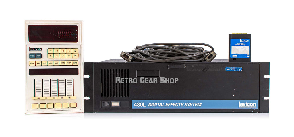 Lexicon 480L Digital Reverb Unit Larc Rack Effect Vintage Rare Memory Cartridge