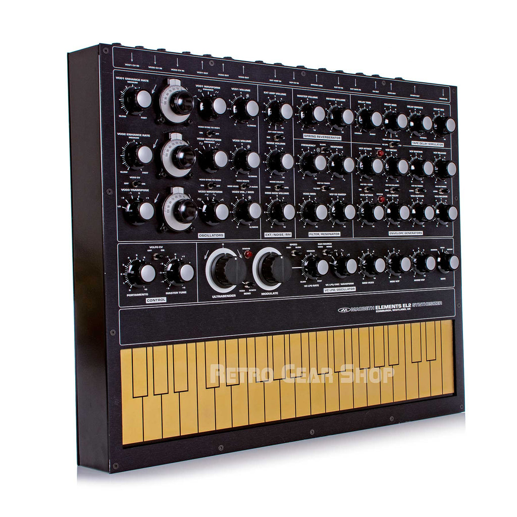 Macbeth Elements V2 Black Analog Rare Vintage Synth