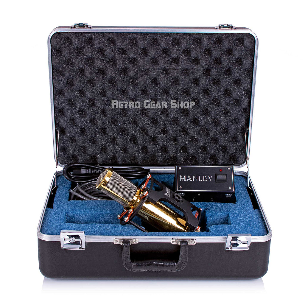 Manley Reference Gold Tube Case Open