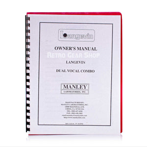 Manley Langevin DVC Manual