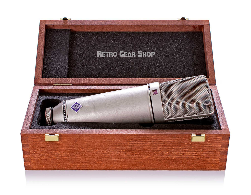 Neumann U87 Vintage Rare Klaus Heyne Modded Case