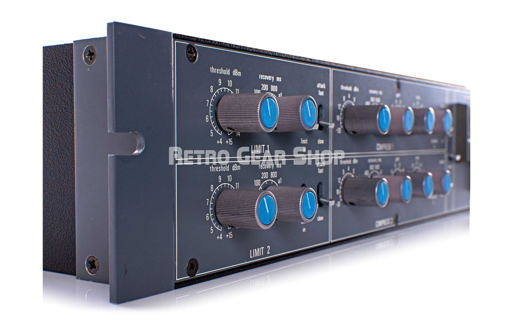Neve 33609 Discrete Stereo Compressor Limiter Metal Knob St Ives Marinair Vintage Rare