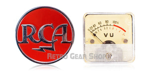 RCA Input Mixer EQ MI C38690 Badge VU Meter