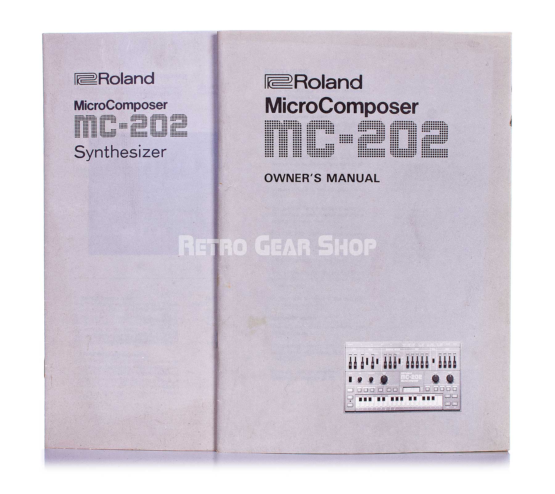 Roland MC-202 Micro Composer Original Manuals