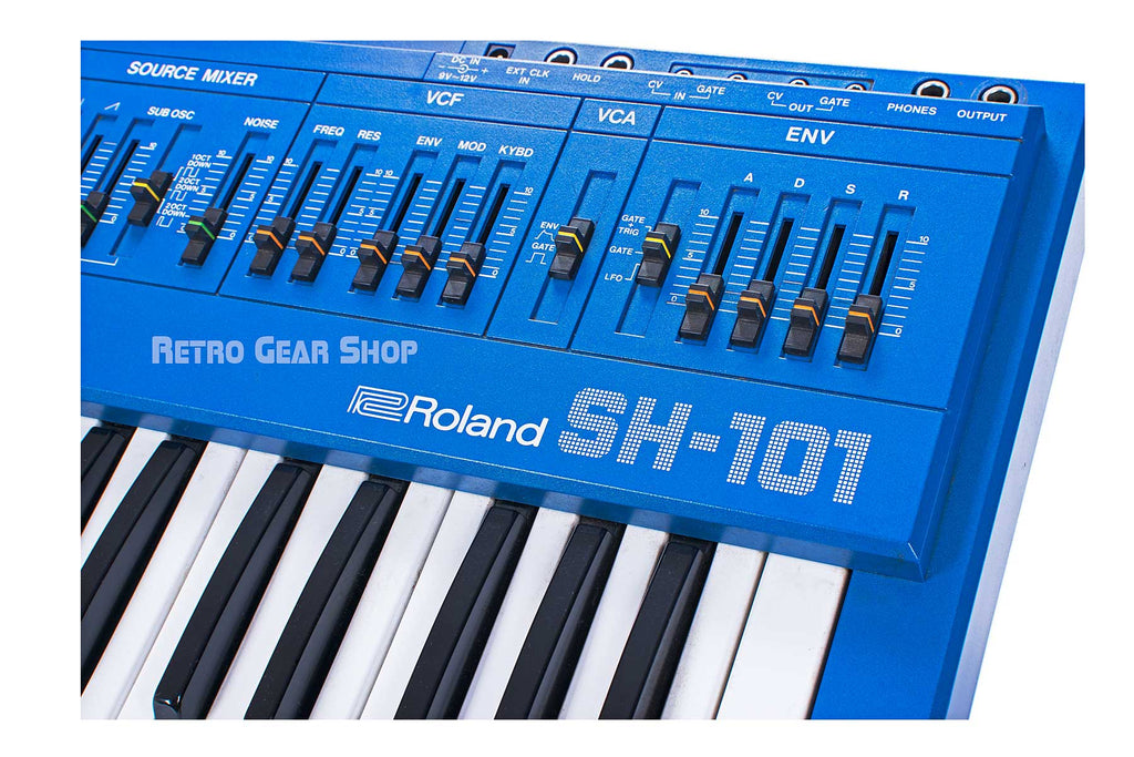 Roland SH-101 Blue Logo