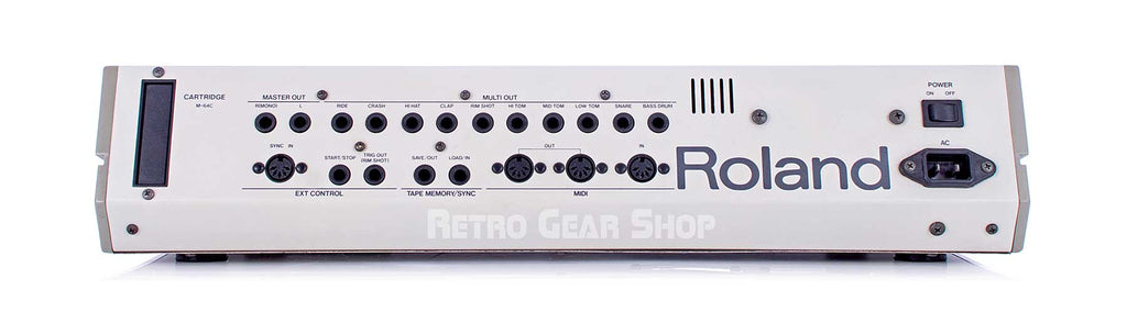 Roland TR-909 Rear