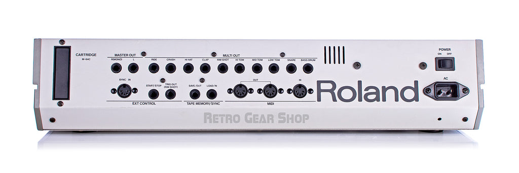 Roland TR-909 Rear